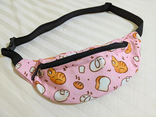 Bread bunny cat fanny pack